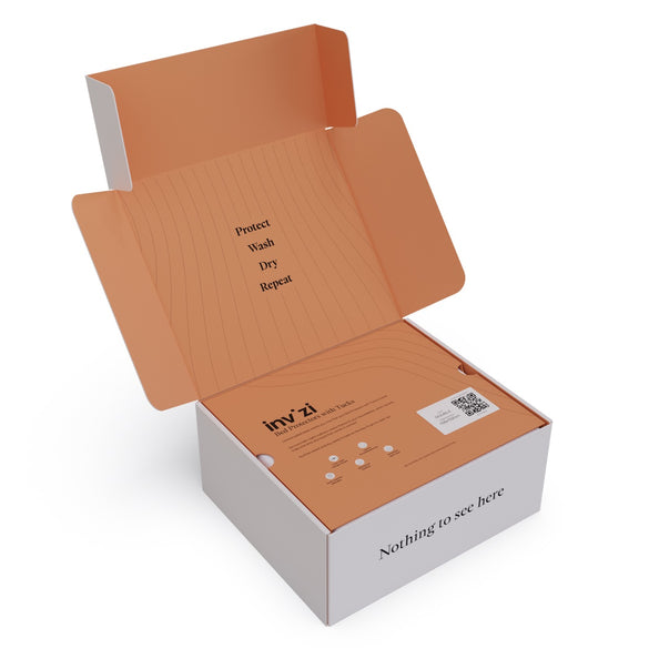 Invizi Protettore Assorbente Lavabile per Letto Con Lembi di Fissaggio