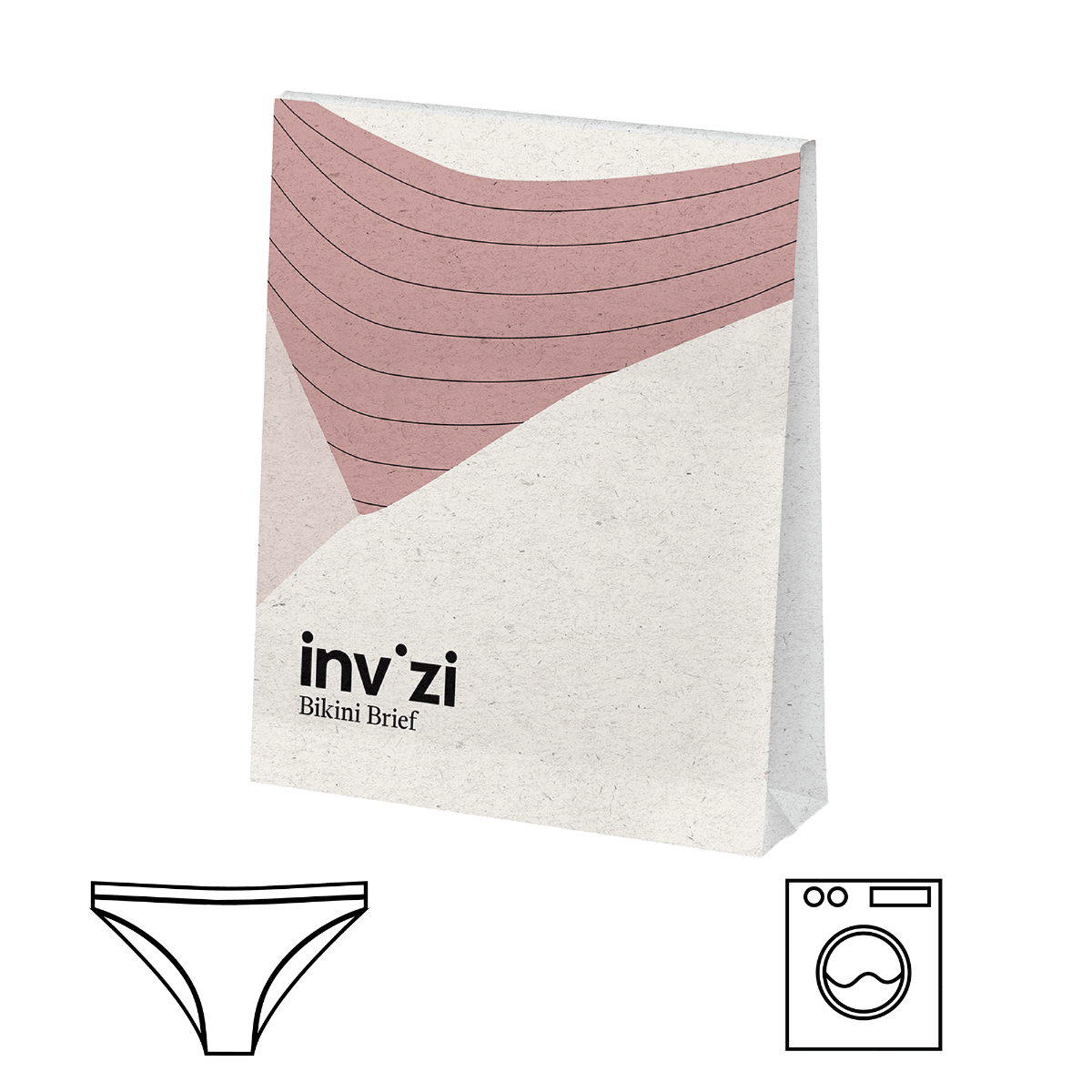 Invizi Women's Washable Bikini Brief