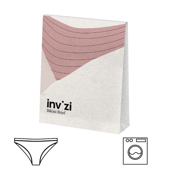 Culotte d'incontinence lavable pour femme Invizi – Taille basse