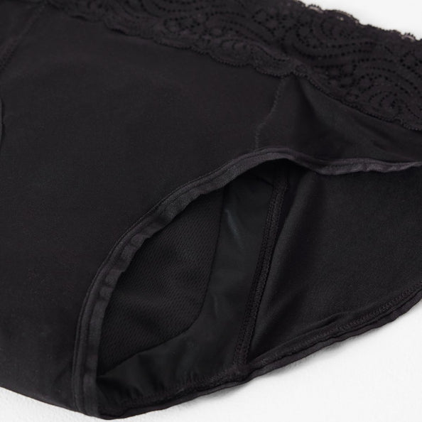 Culotte d'incontinence lavable pour femme Invizi – Taille basse
